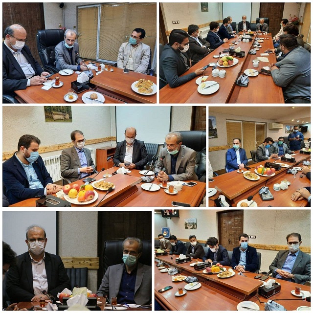 هیات رییسه روابط عمومی های گیلان با رییس شورای شهر و سرپرست شهرداری لاهیجان دیدار کردند